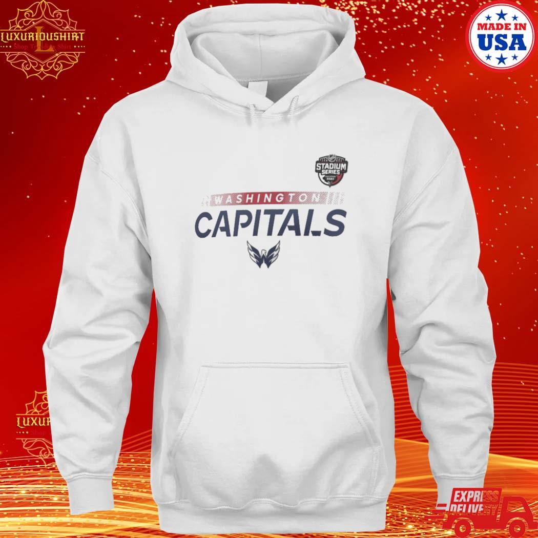 Official washington Capitals White 2023 Nhl Stadium Series Authentic Pro Shirt hoodie