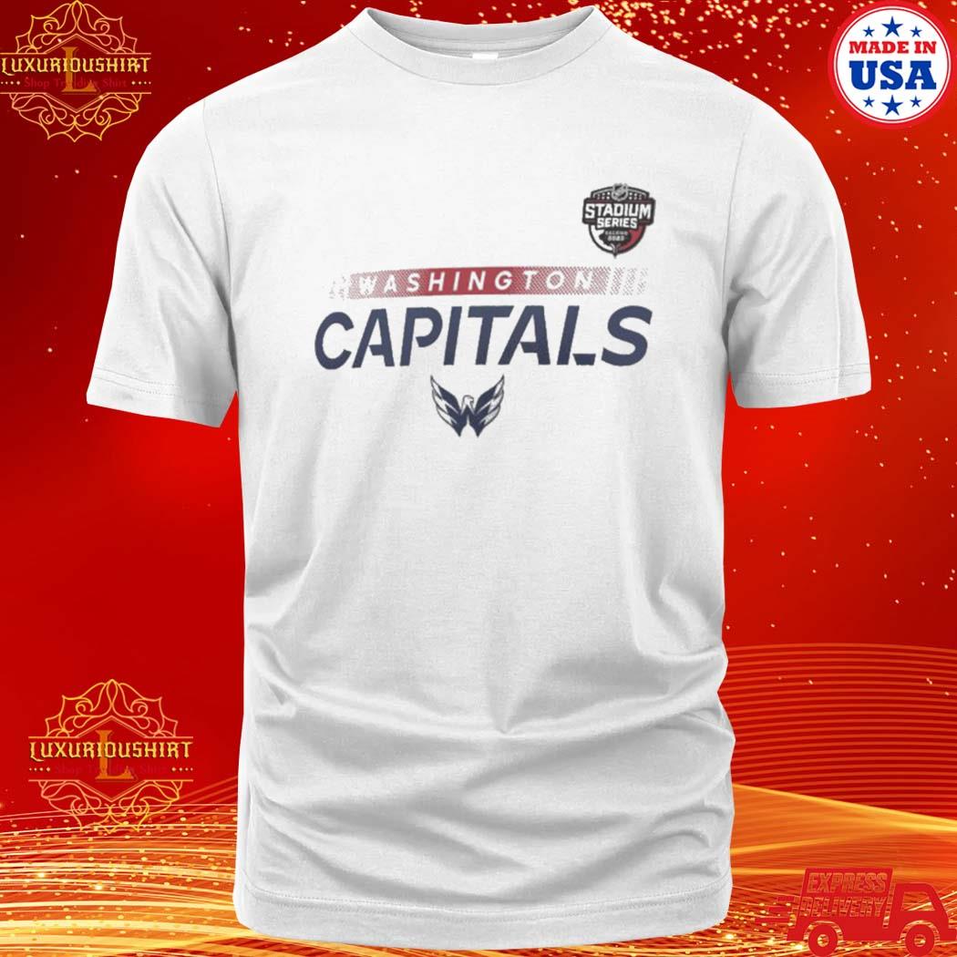 Official washington Capitals White 2023 Nhl Stadium Series Authentic Pro Shirt