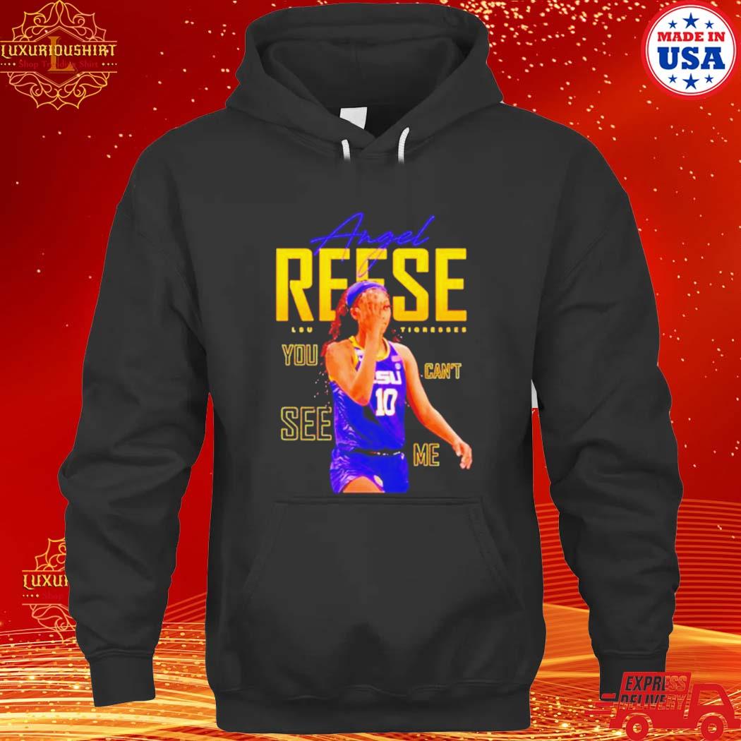 Luxurioushirt Official you Can’t See Me Angel Reese Lsu Tigers Women’s Basketball Shirt