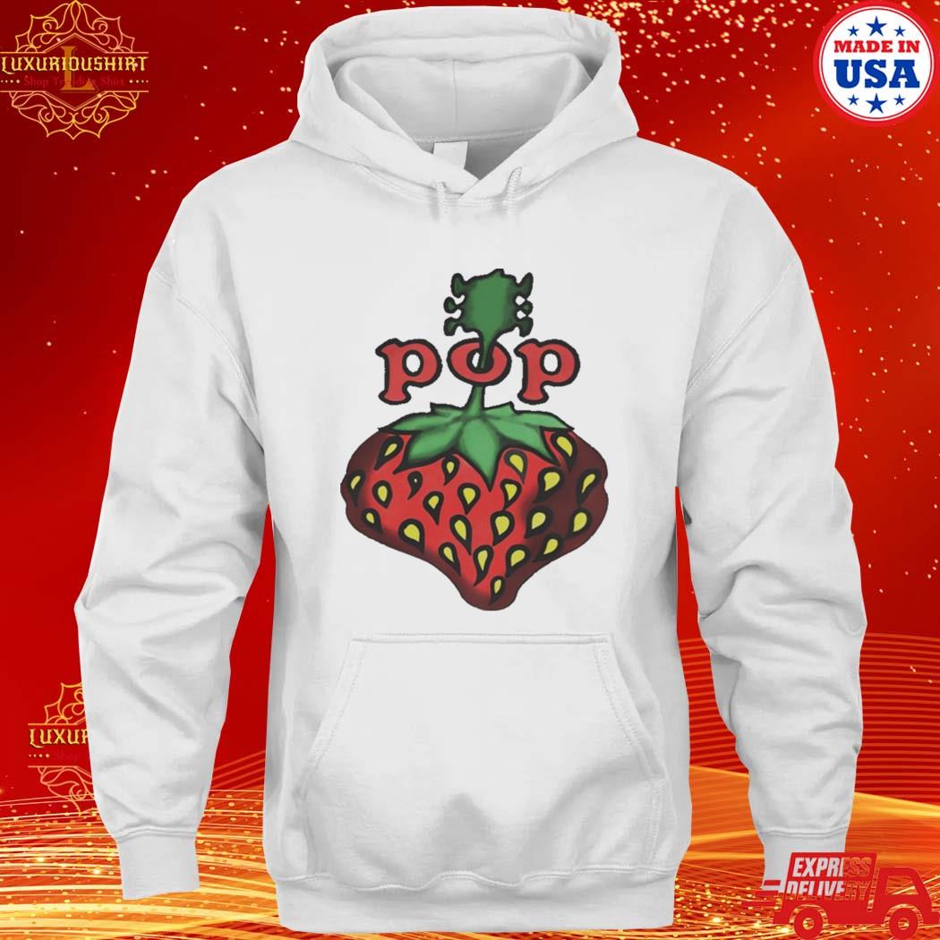 Official strawberry fields pop festival s hoodie