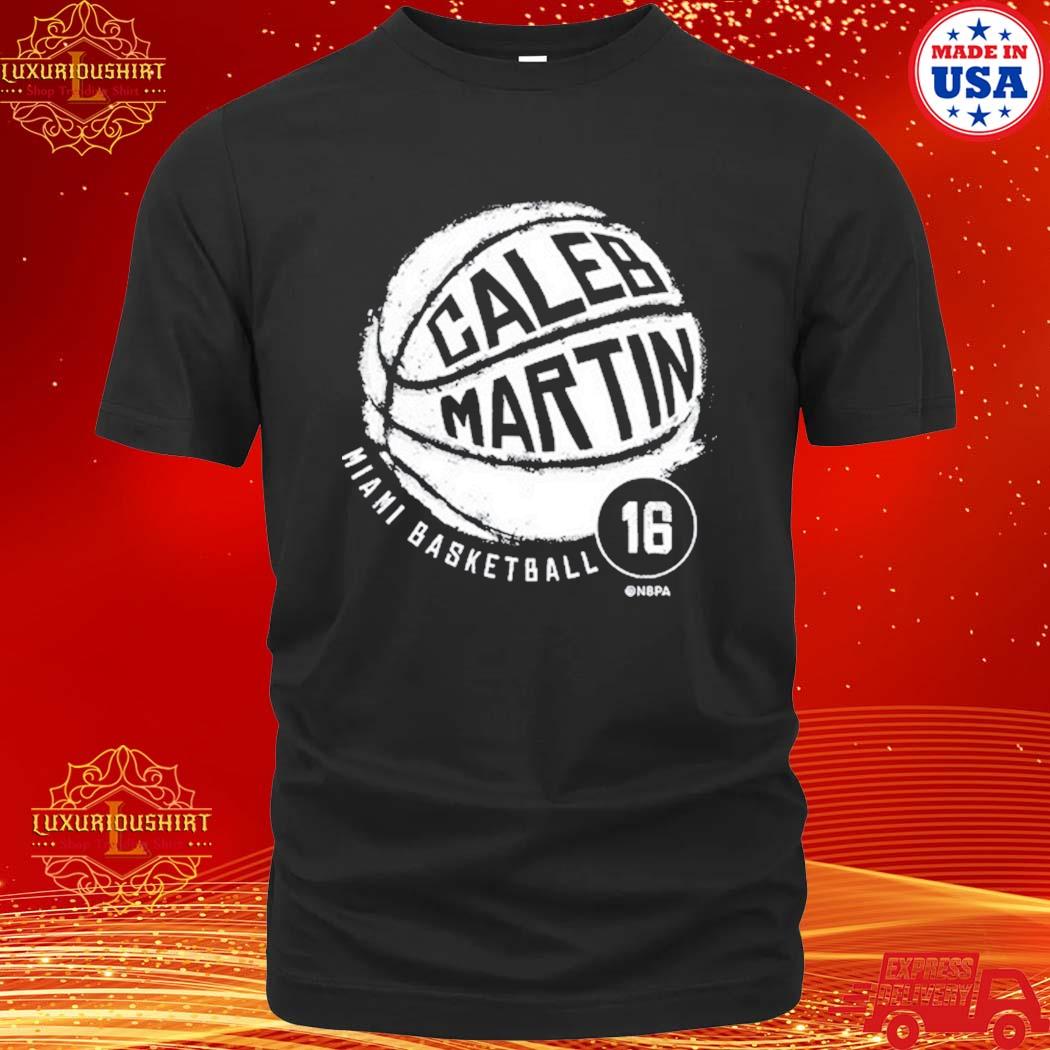 Official Caleb Martin Miami Basketball Shirt