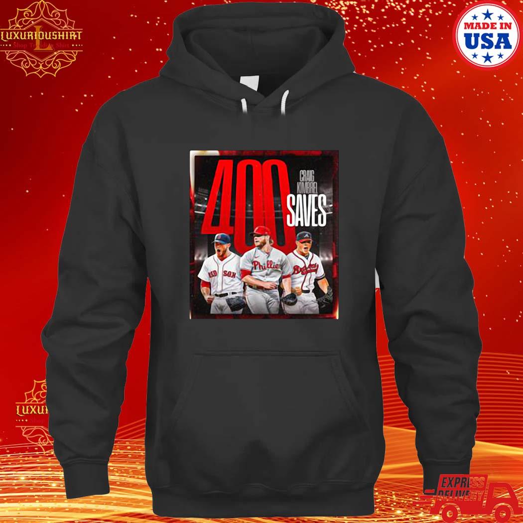 Official Craig Kimbrel Becomes The 8Th Reliever Ever To Reach 400 Saves In Mlb Vintage s hoodie