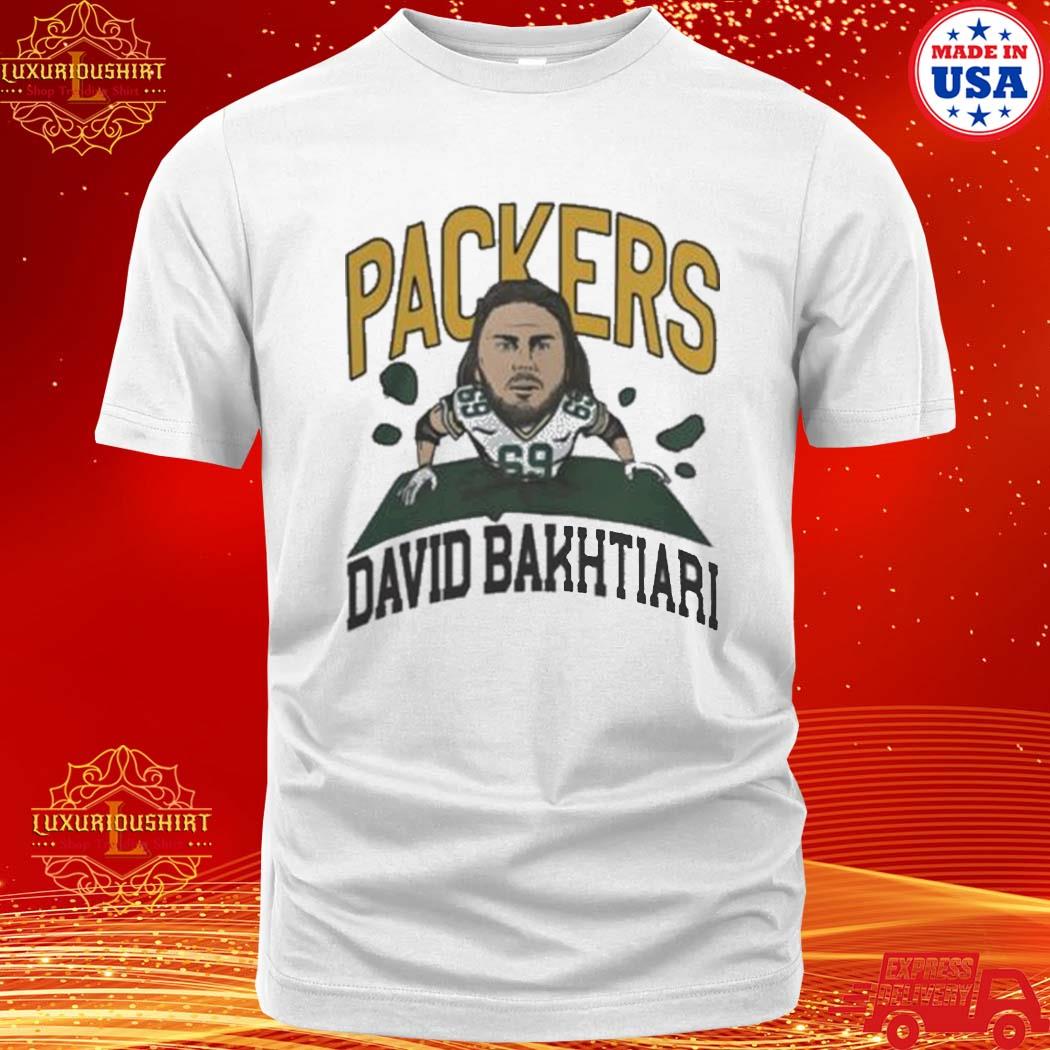 Official green Bay Packers #69 Bakhtiari Breakthrough shirt