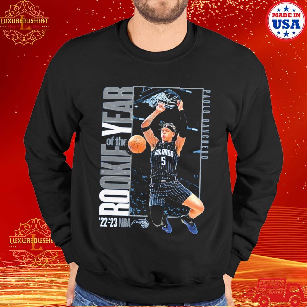 Official Paolo Banchero 2023 Nba Rookie Of The Year Shirt, hoodie