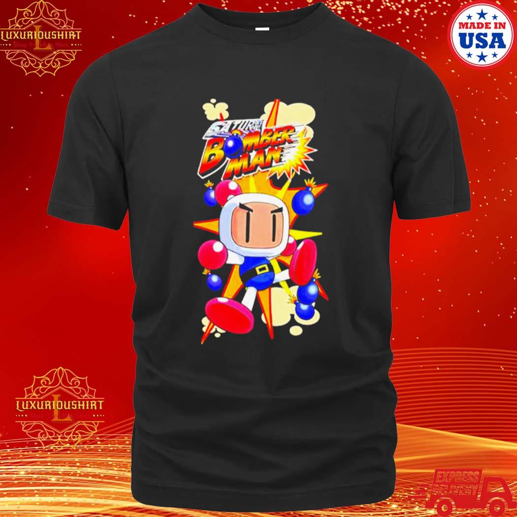 Official saturn Bomberman shirt