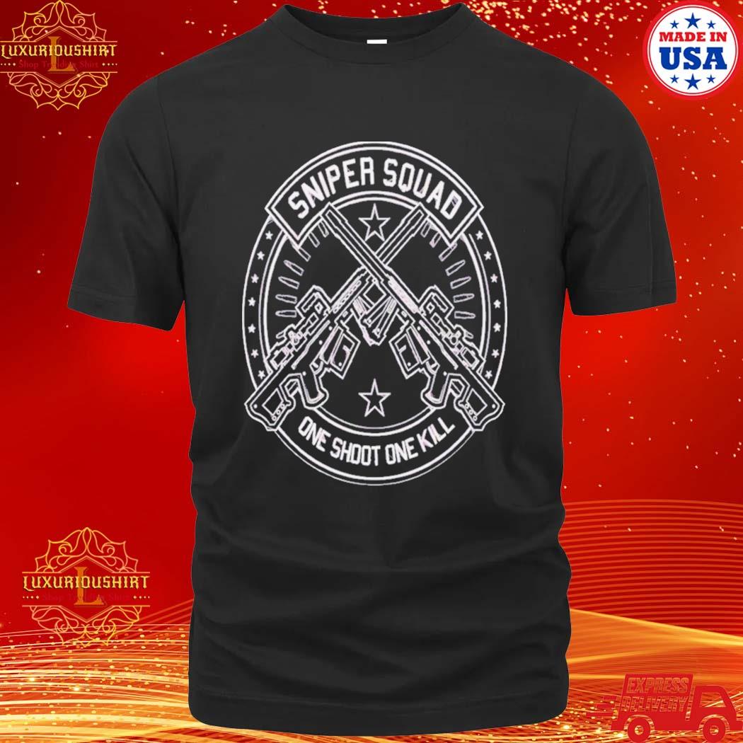 Official sniper Squad Call Of Duty shirt