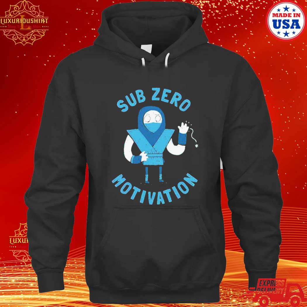 Official sub Zero Motivation Mortal Kombat s hoodie