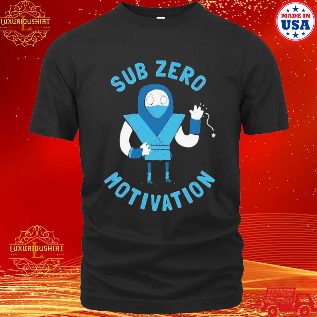 Official sub Zero Motivation Mortal Kombat shirt