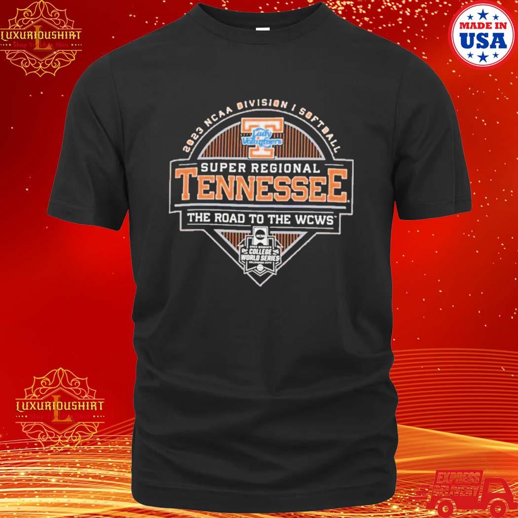 Official tennessee Volunteers 2023 NCAA Division I Softball Super Regional shirt