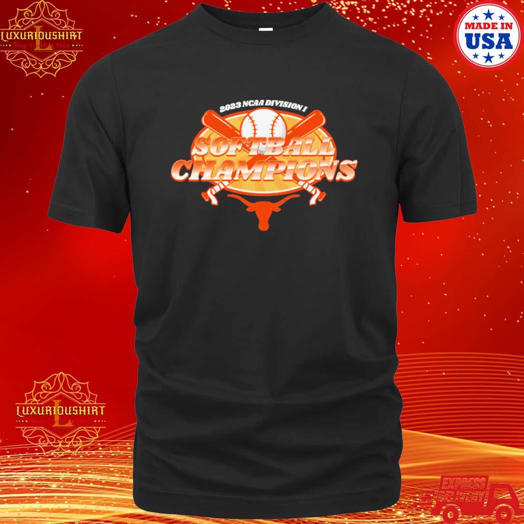 Official texas Longhorns 2023 NCAA Division I Softball Champions shirt