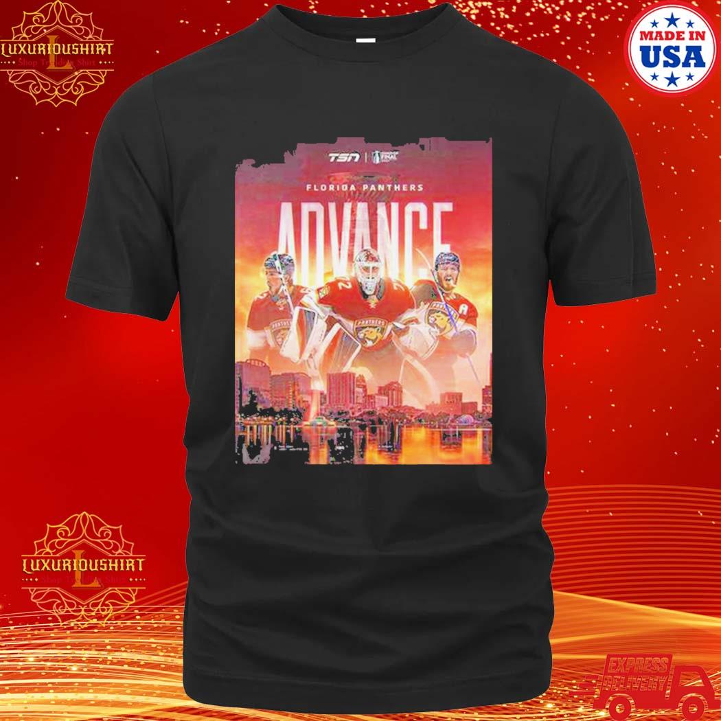 Official the Florida Panther Have Advanced To The Stanley Cup Final 2023 T-Shirt