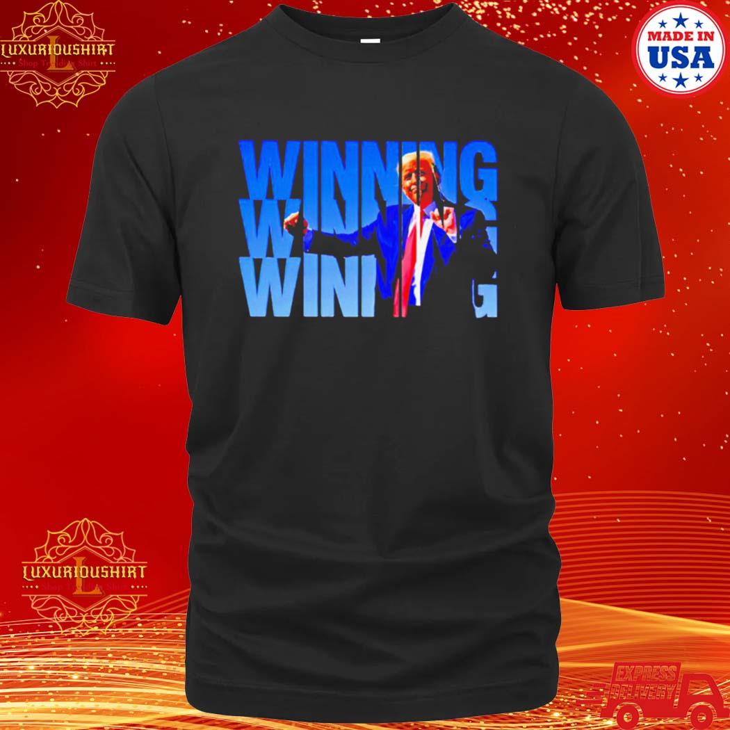 Official trump winning winning winning shirt