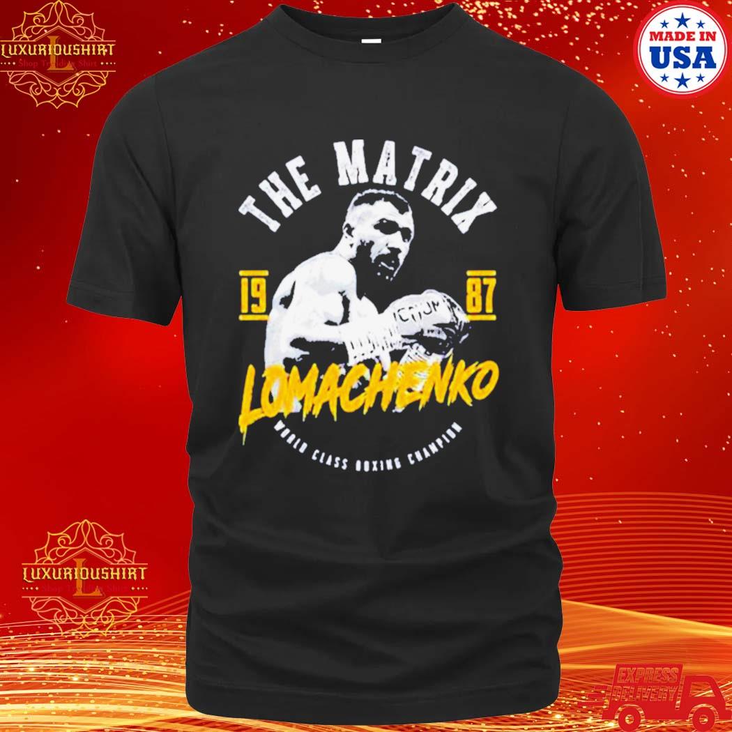 Official vasyl Lomachenko Grunge Logo Shirt