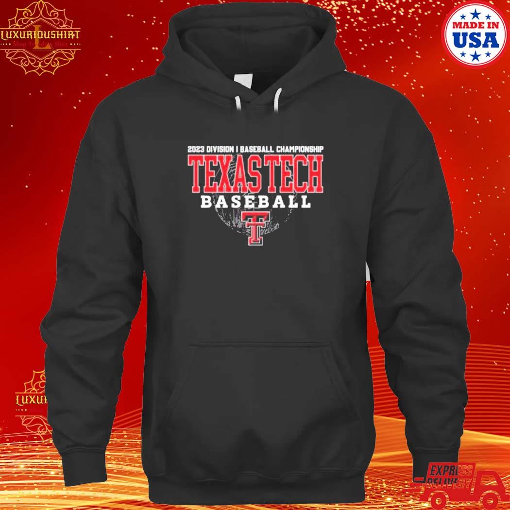 Official 2023 Division I Championship Texas Tech Baseball Shirt hoodie