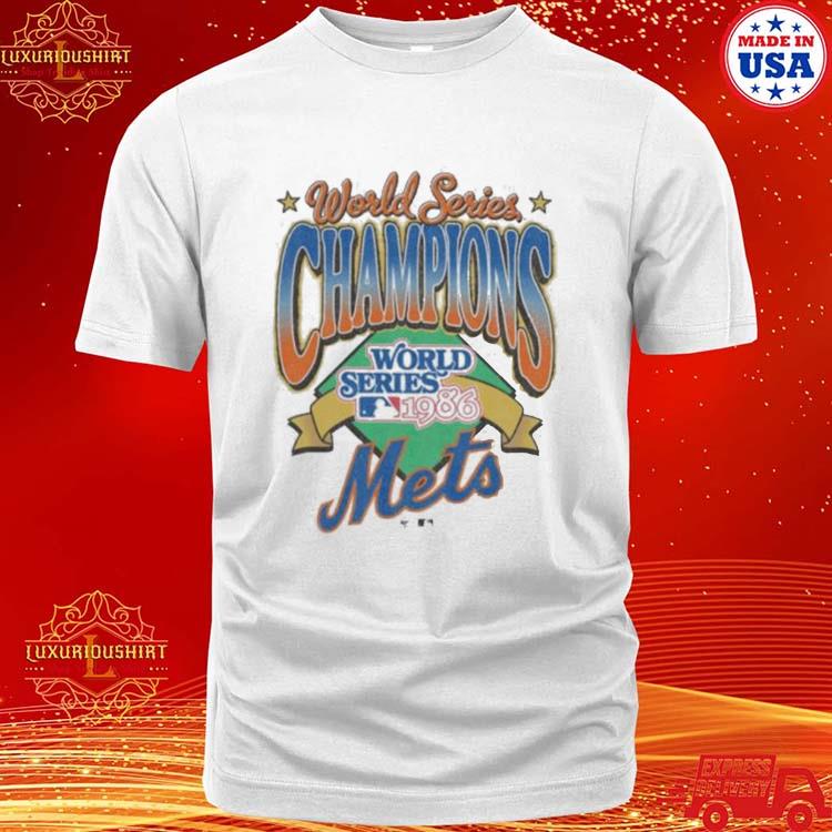 Official New York Mets '47 Women's 1986 World Series Champions