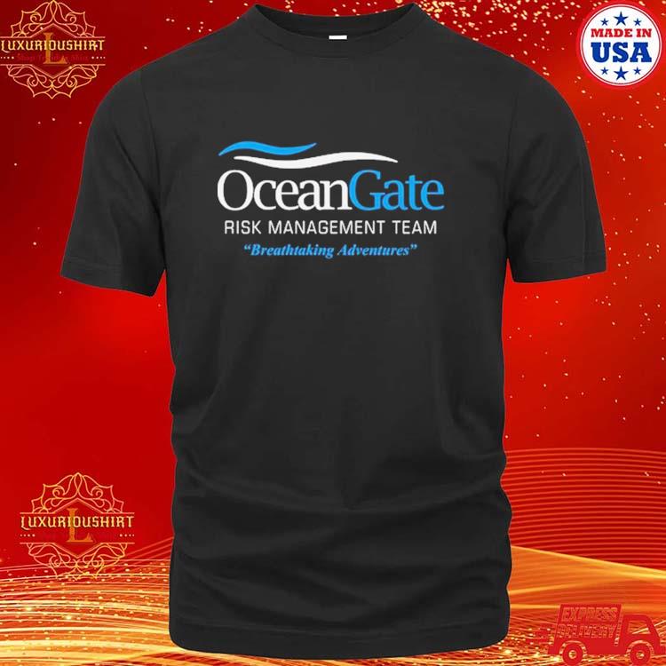 Official Oceangate Risk Management Team Breathtaking Adventures T-shirt