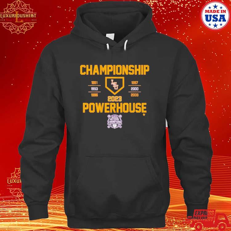 Official original LSU Tigers Championship 2023 Powerhouse s hoodie