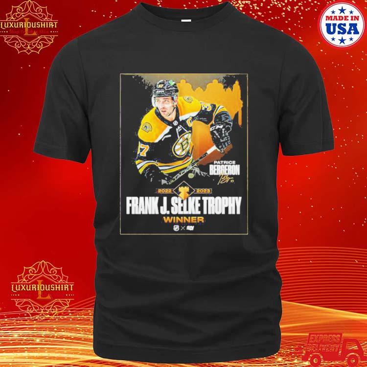 Official patrice Bergeron 2022 2023 Frank J shirt