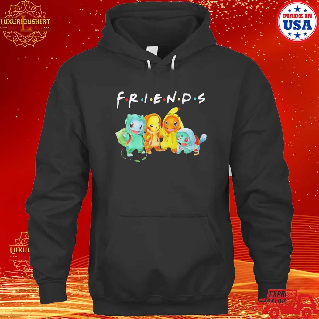 Official pikachu Bulbasaur Charmander Squirtle Anime Pokemon s hoodie