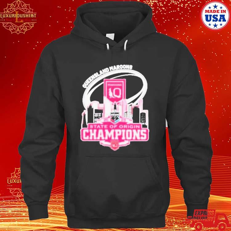 Official Queensland Maroons 2023 State Of Origin Champions Shirt hoodie