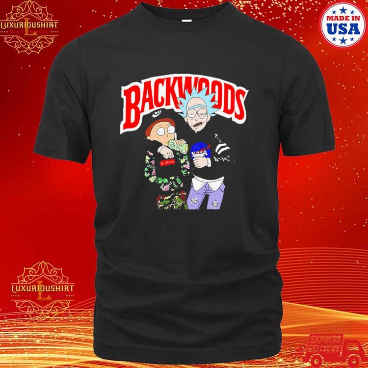 Official rick and Morty backwoods shirt