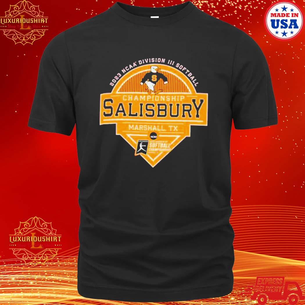 Official salisbury Seagulls 2023 NCAA Division III Softball Championship Salisbury shirt
