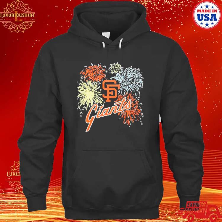 Official san Francisco Giants Fireworks 2023 s hoodie