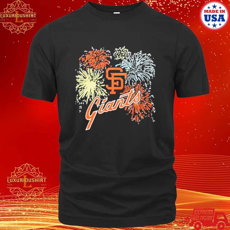 Official san Francisco Giants Fireworks 2023 shirt