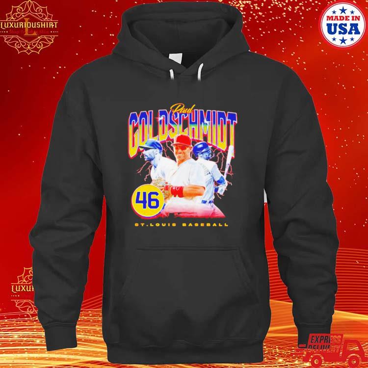 Official st Louis Baseball Paul Goldschmidt Retro 90s Shirt hoodie
