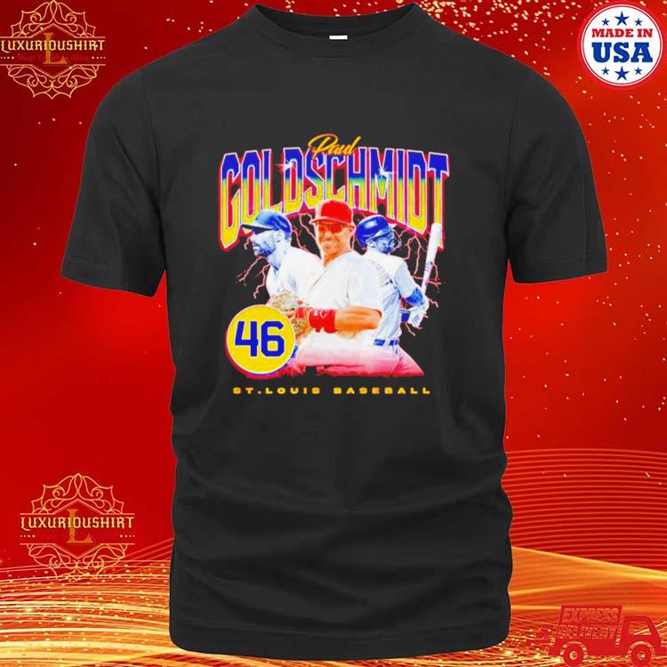 Official st Louis Baseball Paul Goldschmidt Retro 90s Shirt