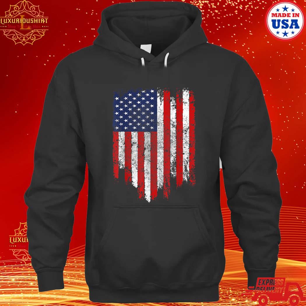 Official uSA Flag American Flag United States of America 4th of July T-Shirt hoodie