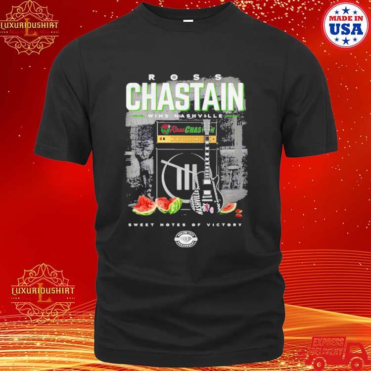 Official ross Chastain Checkered Flag Sports 2023 Ally 400 Race Winner Shirt