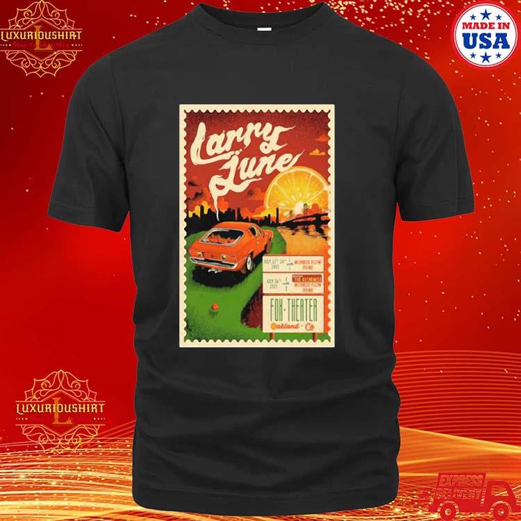 Official 2023 Larry June Oakland Ca Event Tour Shirt