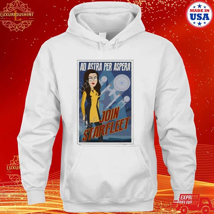 Official Ad Astra Per Aspera Join Starfleet Shirt hoodie