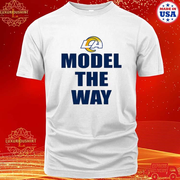 Official Andrew Siciliano Model The Way Los Angeles Rams Shirt