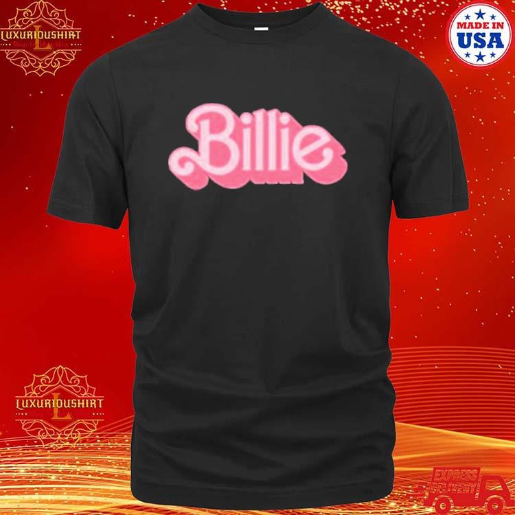 Official Billie Eilish Barbie Merch Barbie X Billie Eilish Black Shirt