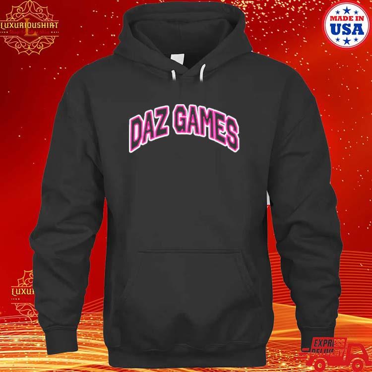 Official Black Daz Games Pink Logo Shirt hoodie