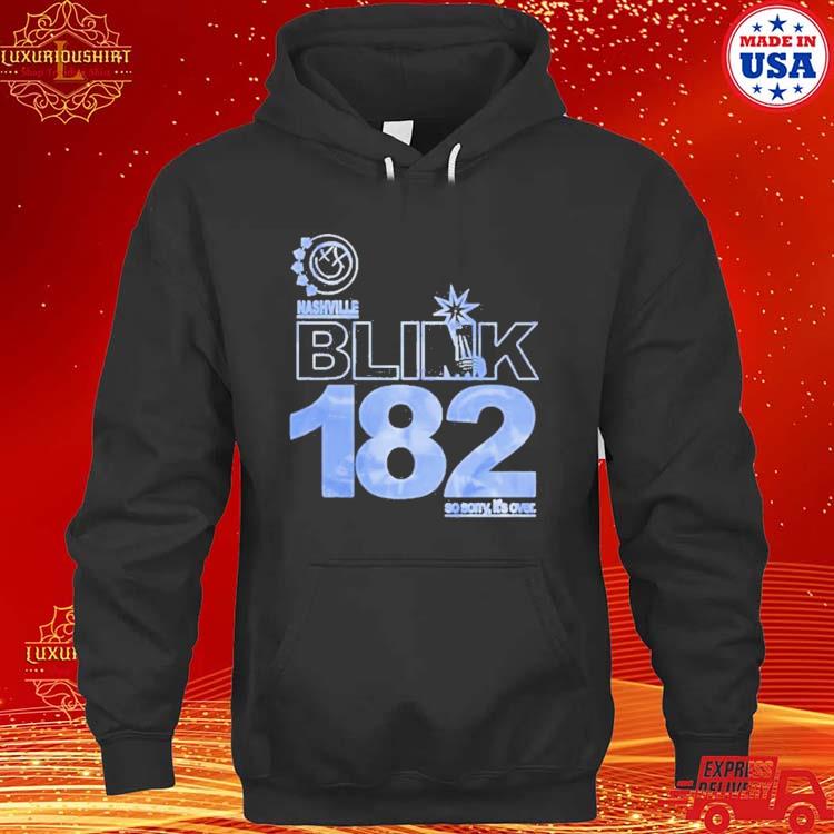 Official Blink-182 Nashville, Tennessee Event 2023 Shirt hoodie