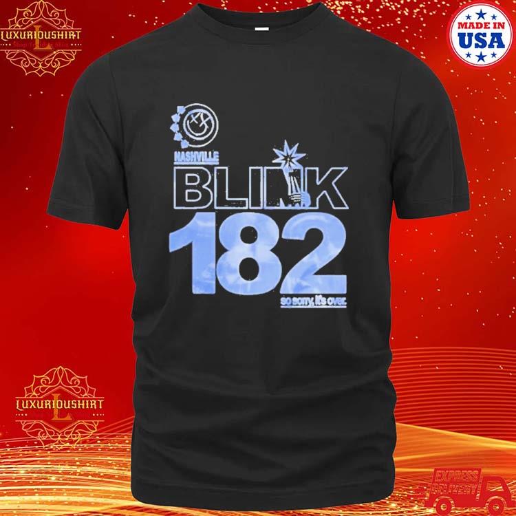 Official Blink-182 Nashville, Tennessee Event 2023 Shirt