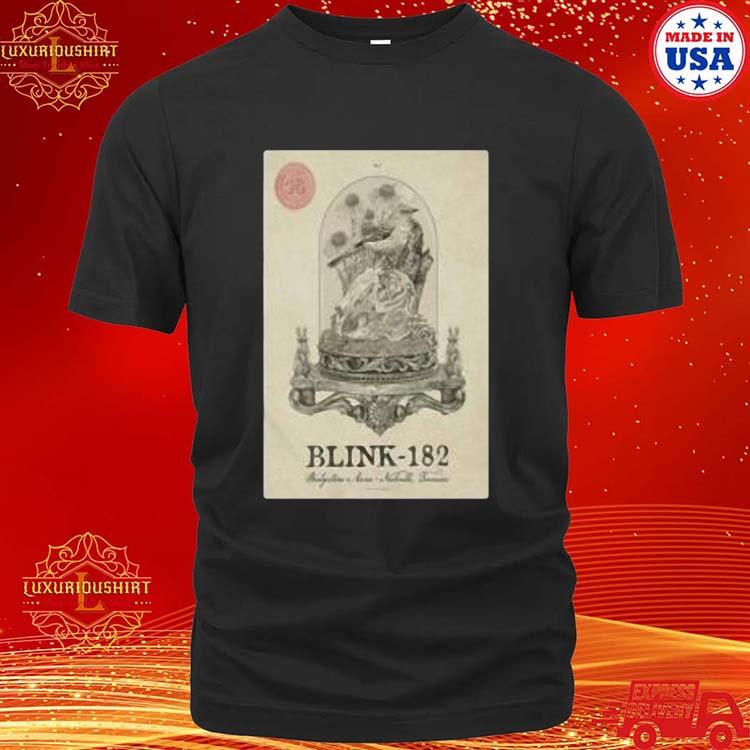 Official Blink-182 World Tour Bridgestone Arena Nashville, Tn July 16, 2023 Poster Shirt
