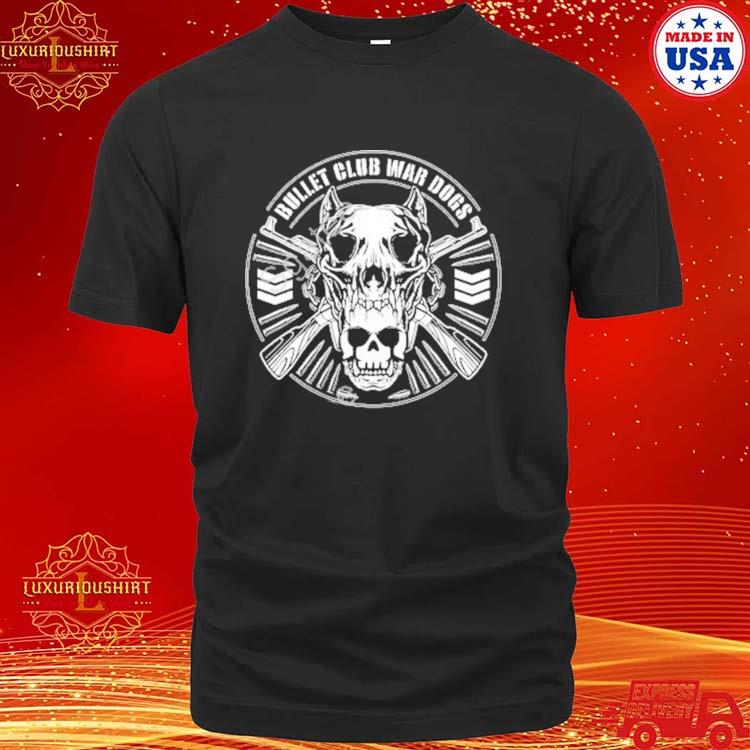 Official Bullet Club War Dogs Fashion Clothes Alex Coughlin93 Shirt