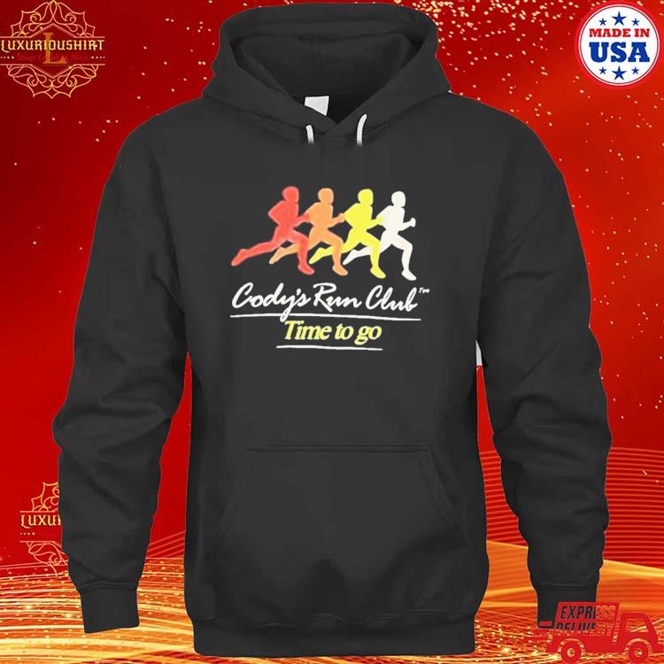 Official Cody Ko Cody’s Run Club Time To Go Club Topaz Shirt hoodie