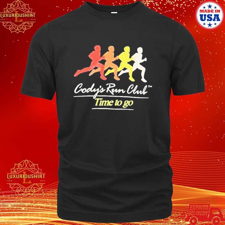 Official Cody Ko Cody’s Run Club Time To Go Club Topaz Shirt