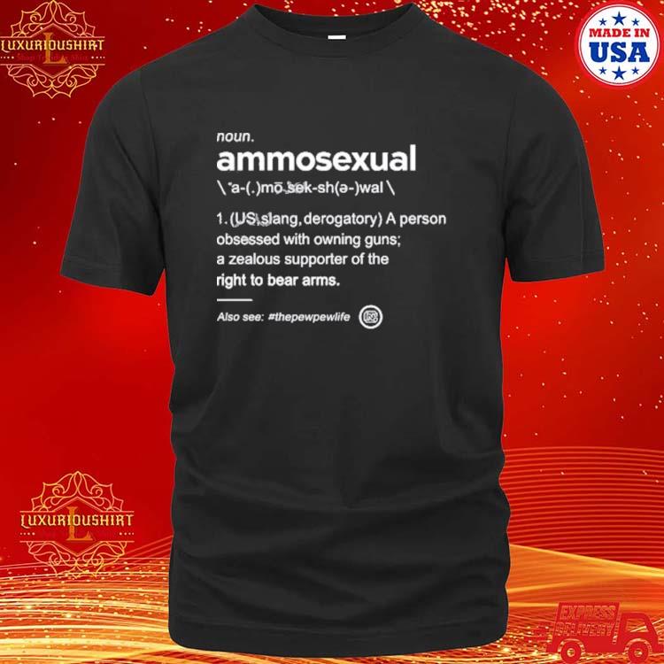 Official Colion Noir Merch Ammo Sexual Definition Shirt