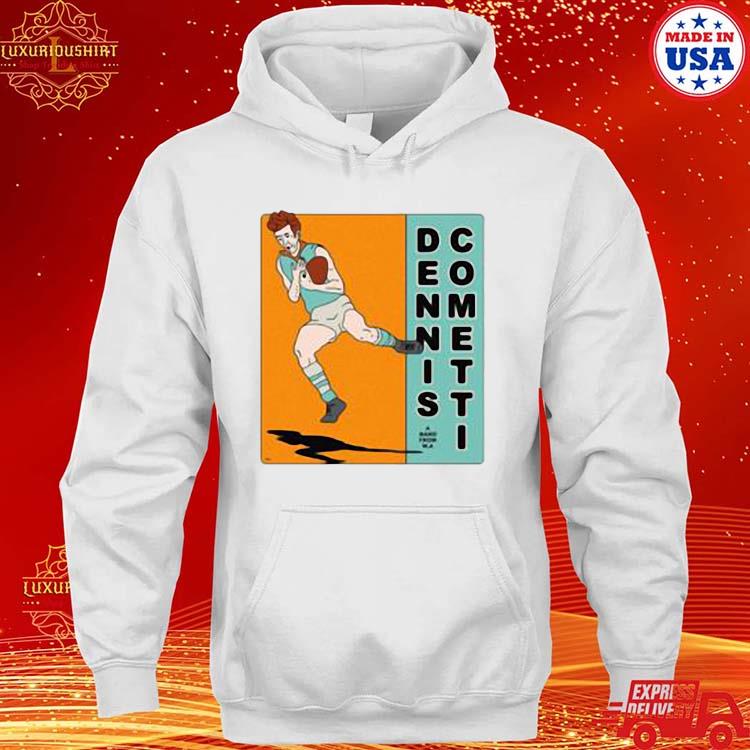 Official Dennis Cometti Merch Football Cartoon 2023 Shirt hoodie