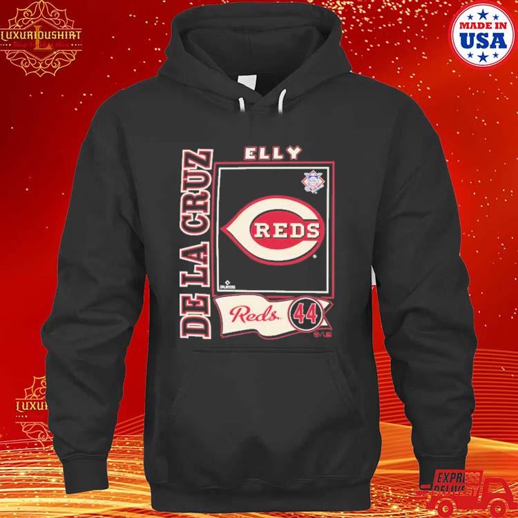 Official Elly De La Cruz Cincinnati Reds '47 Graphic Shirt hoodie
