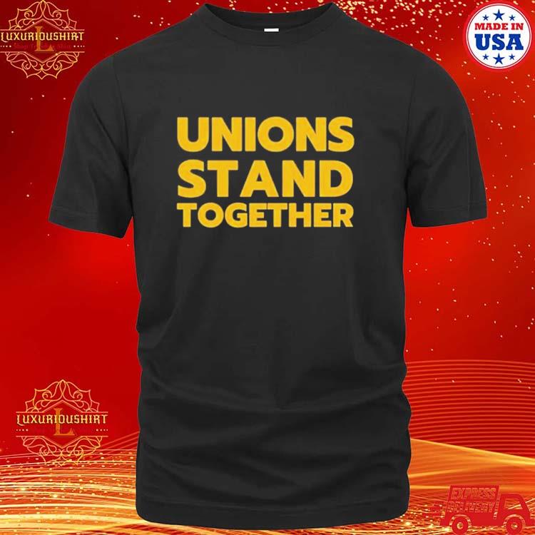 Official I'm With SAG AFTRA On Strike Unions Stand Together Shirt