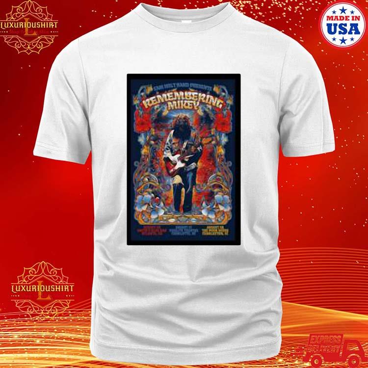 Official Remembering Mikey 3 Shows In August Poster Shirt