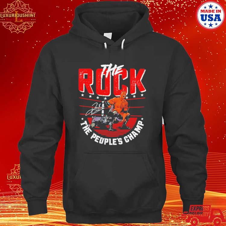 The Rock Sharpshooter the people’s champ signature s hoodie