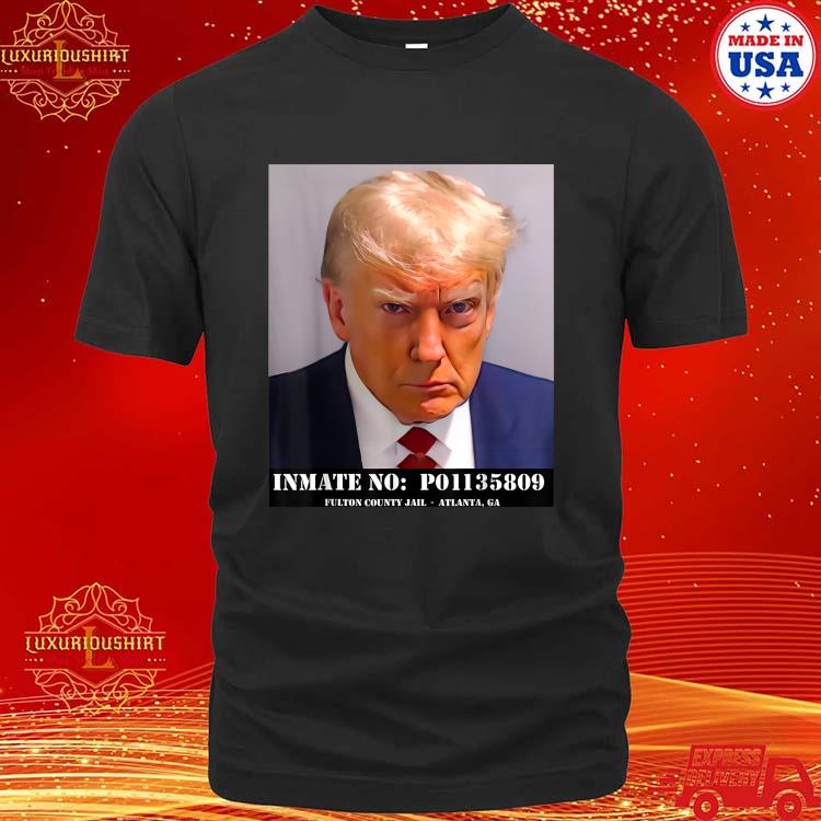 Official Donald Trump Mug Shot Inmate No Po1135809 T-shirt